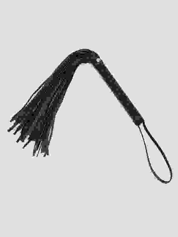 DOMINIX Deluxe Leather Flogger, Black, hi-res